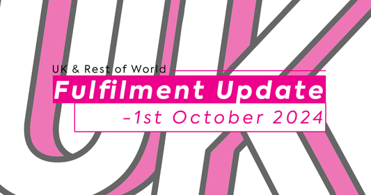 UK & ROW Fulfilment Update - 1st October